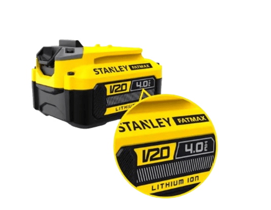 Bateria 20V Ion de Lítio 4,0 AH SB204 STANLEY