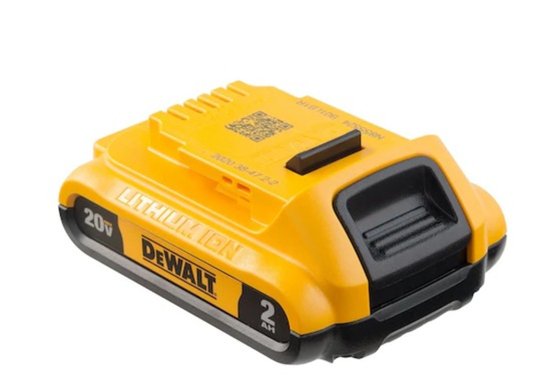 Bateria de Lítio 20V XR MAX 2,0 Ah DCB203 DEWALT