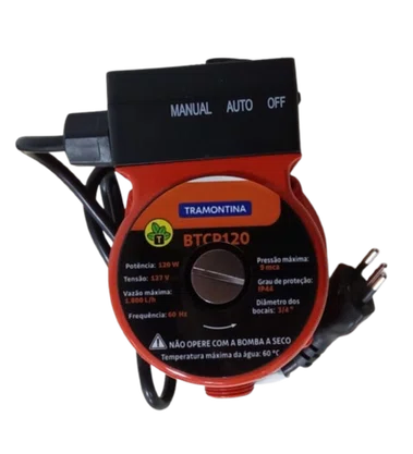 Bomba Pressurizadora 127V BTCP120 TRAMONTINA
