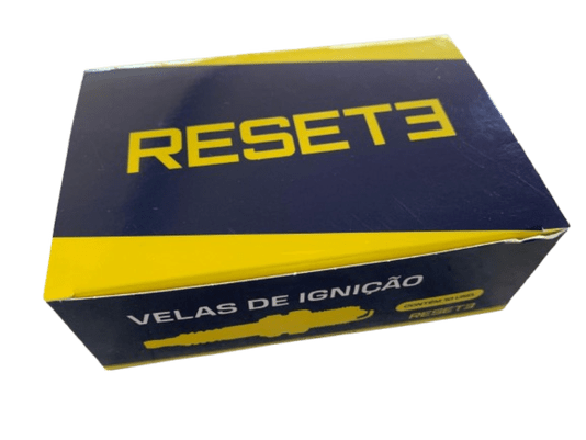 Caixa de Vela (10Un) Para Motores 2 Tempos Resete