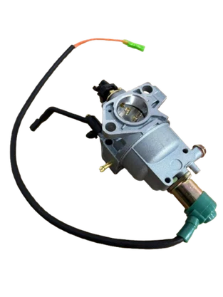 Carburador Afogador Manual Geradores 5,5 a 12 Kva Multimarcas