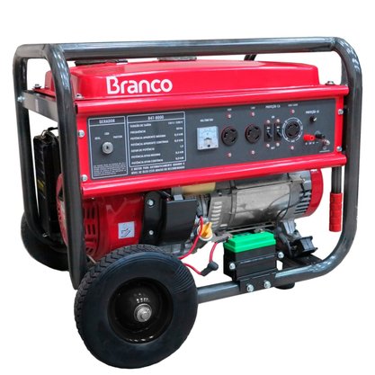 Carburador Com Solenoide Geradores Gasolina Branco