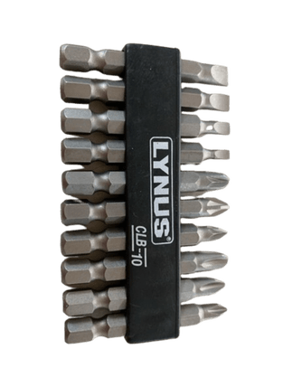Conjunto de Bits Soquetes 65 MM 10 Peças LYNUS