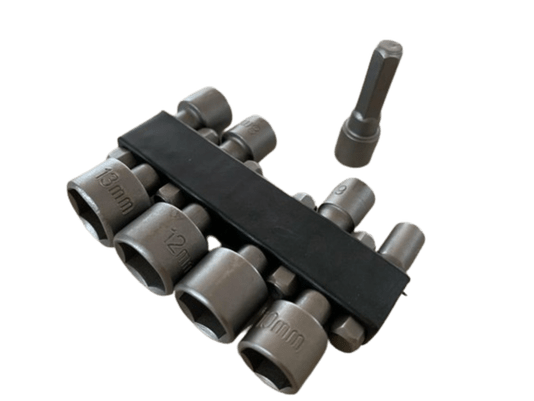 Conjunto de Bits Soquetes Sextavado 9 Peças LYNUS
