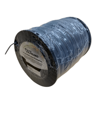 Fio de Nylon Bobina Roçadeiras 3,00mm Duo Quadrado Cinza Weldro