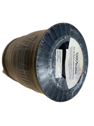 Fio de Nylon Bobina Roçadeiras 3,00mm Duo Quadrado Cinza Weldro