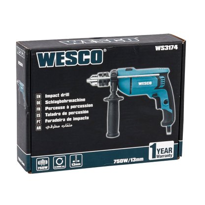 Furadeira de Impacto 1/2" 220V 750W WS3174 WESCO