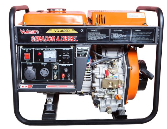 Gerador Diesel VG3600D Bivolt Part. Manual VULCAN