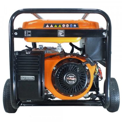 Gerador Gasolina VGE8100 Bivolt Part. Elétrica VULCAN