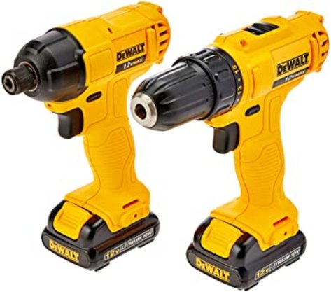 Kit Parafusadeira Furadeira 3/8″+Paraf. Impacto 1/4′ DEWALT