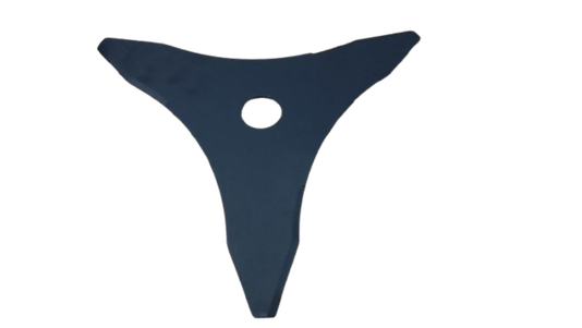 Lâmina Faca 3 Pontas 255mm Roçadeiras Multimarcas