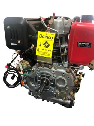 Motor Estacionário Diesel 10 CV  BDE10 BRANCO