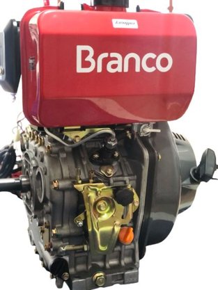 Motor Estacionário Diesel 10 CV  BDE10 BRANCO