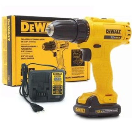 Parafusadeira Furadeira 3/8″ 12V Bivolt DCD700LC1 DEWALT