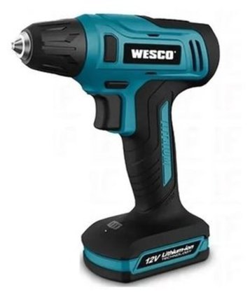 Parafusadeira Furadeira a bateria 12V WS2550K WESCO