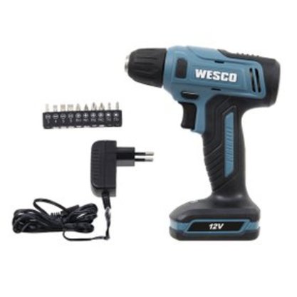 Parafusadeira Furadeira a bateria 12V WS2550K WESCO