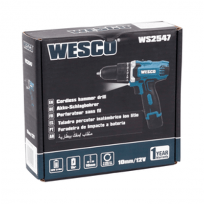 Parafusadeira Furadeira de Impacto WS2547 WESCO