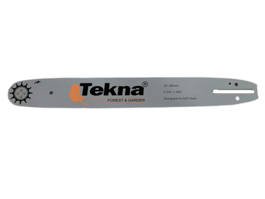 Sabre e Corrente 28 Dentes 3/8 Para Motosserra Tekna CS41 42S