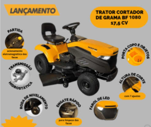 Trator Cortador de Grama BF 1080 BUFFALO