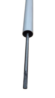 Tubo Eixo Cardan 28 MM Com 9 Estrias Roçadeiras Multimarcas