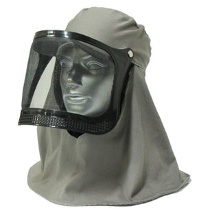 Boné Árabe Brim Com Protetor Facial Telado 6”