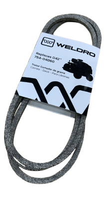 Correia Tração Lâminas Tratores Cortadores de Grama 42" Weldro