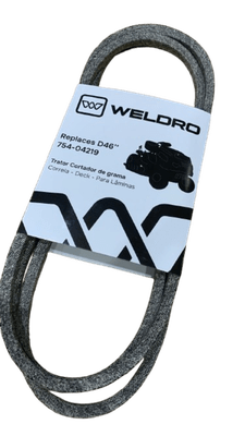 Correia Tração Lâminas Tratores Cortares de Grama 46" Weldro