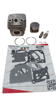 Kit Cilindro Completo Motosserras 53 58 CC Multimarcas