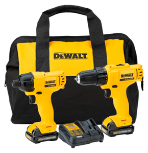 Kit Parafusadeira Furadeira 3/8″+Paraf. Impacto 1/4′ DEWALT