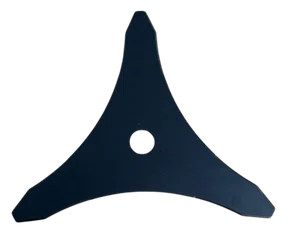 Lâmina Faca 3 Pontas 300mm Para Roçadeiras Multimarcas