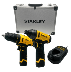 Combo Parafusadeira Furadeira de Impacto 3/8 10mm 12V STANLEY