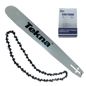 Sabre e Corrente 34 Dentes 3/8 Para Motosserras Husqvarna 61/268