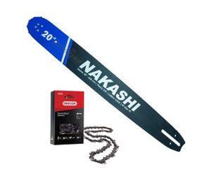 Sabre e Corrente 36 Dentes 3/8 Para Nakashi NCS650