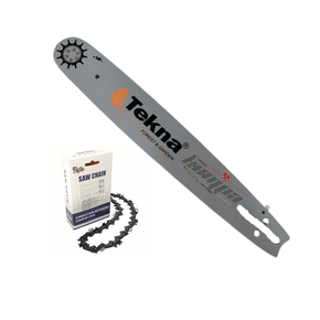 Sabre e Corrente 22 Dentes 3/8 Para Motosserras Stihl 170 180