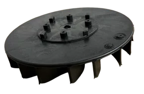 Ventoinha Flange Para Cortadores Grama CID 46/48