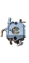 Carburador Com Injetor Motosserras 45 55 58 CC Multimarcas