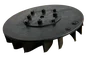 Ventoinha Flange Para Cortadores Grama CID 46/48